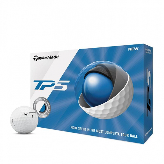 Taylormade TP5 - Logoballer i gruppen Golfhandelen / Golfballer  / Logoballer hos Golfhandelen Ltd (Logo TP5)